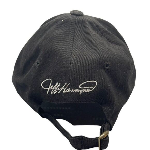 Real Men Work In The Pits Hat Black NASCAR Racing‎ Jeff Hammond - Picture 4 of 6